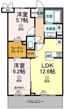 ハイロードの物件間取画像